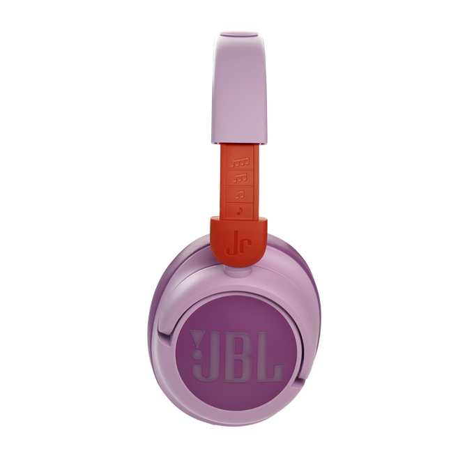 JBL JR 460NC - Pink - Wireless over-ear Noise Cancelling kids headphones - Left image number null